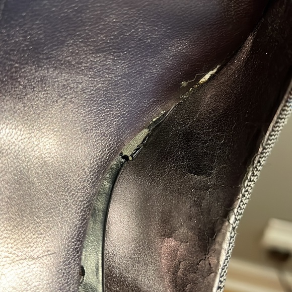 Plaid fabric Nine West Pumps - Picture 6 of 10